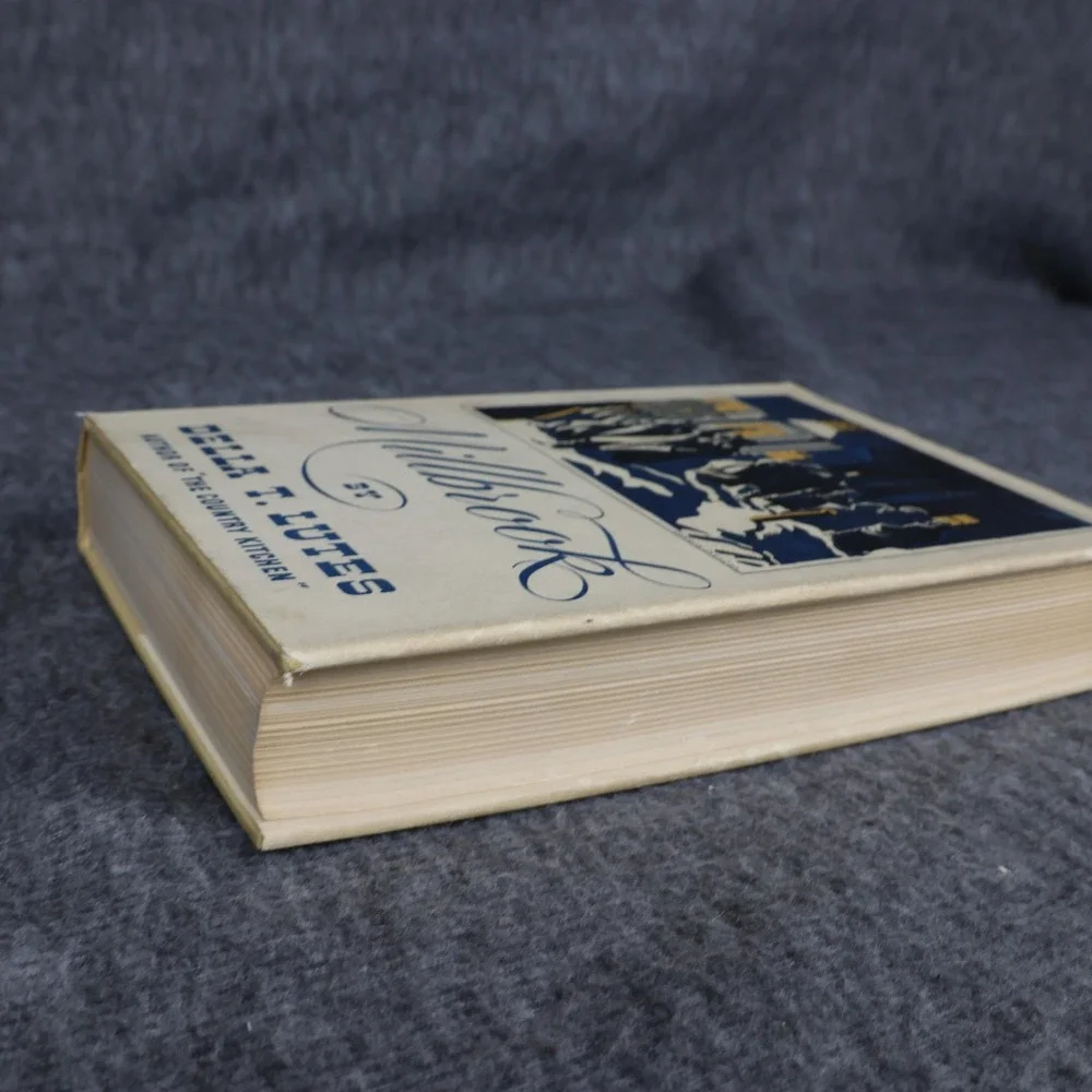 Vintage 1938 Millbrook Della T Lutes Blue HC DJ Little Brown USA Illustrated